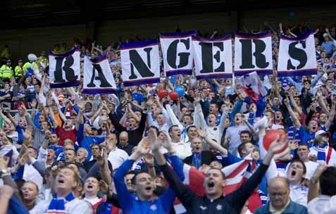 Glasgow Rangers, 49.118 spectatori, la primul meci acasă în liga a 4-a